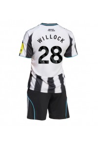 Newcastle United Joe Willock #28 Babyklær Hjemme Fotballdrakt til barn 2025-26 Korte ermer (+ Korte bukser)